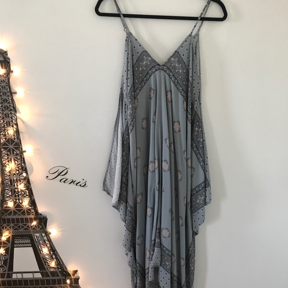 Bandana Print Flowy Dress